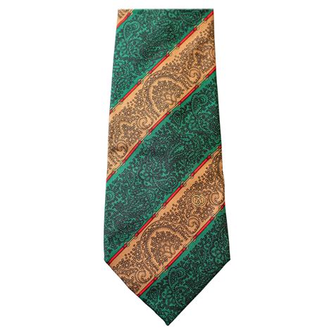 vintage gucci tie 1970s